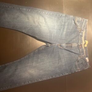 Wrangler Mens Relaxed fit flex stretch jeans 42x32